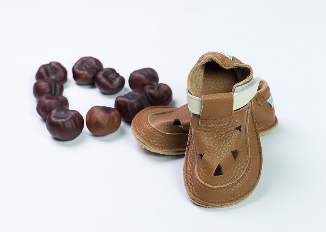 Baby bare shoes Sandálky / papučky IO Bear TS (širší)