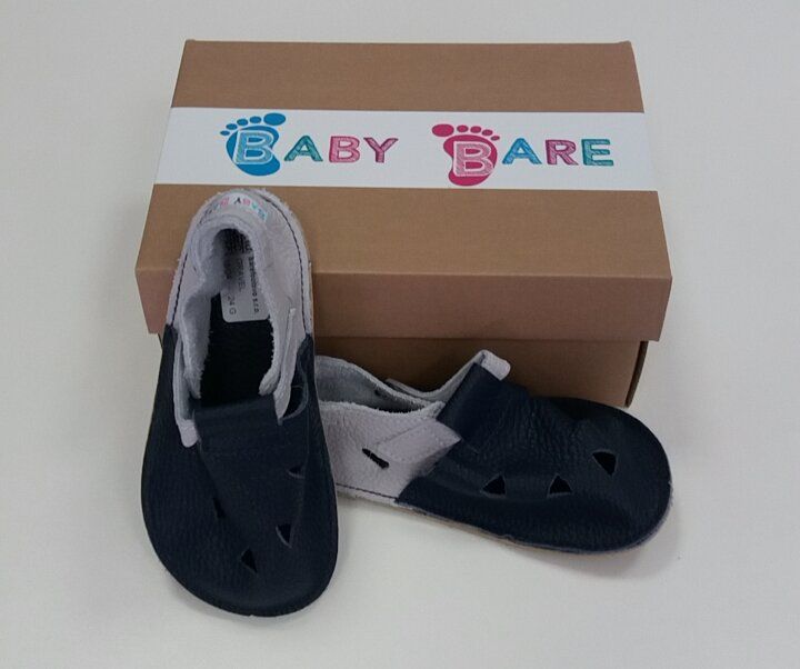 Baby bare shoes Sandálky / papučky IO Gravel