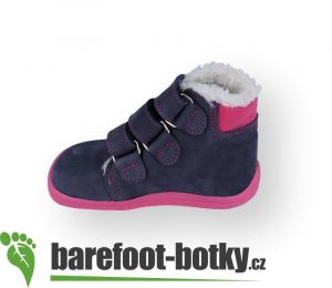 Béda Barefoot - Elisha - zimné topánky s membránou Beda barefoot
