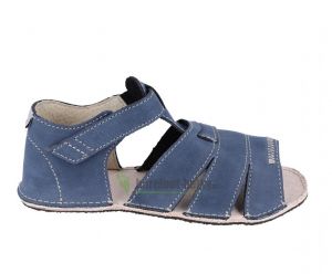 Ortoplus barefoot sandálky D200 modré | 28, 30